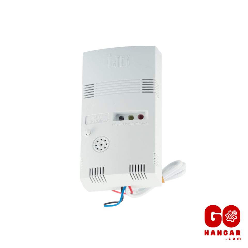 İTEK CO-1 Sesli ve Işıklı Karbonmonoksit (CO) Gaz Alarm Dedektörü