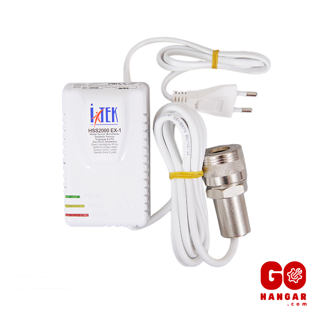 İTEK EX-1 Sensör Muhafaza Paneli 3K (HSS2000) - Endüstriyel Doğalgaz ve LPG Alarm Cihazı