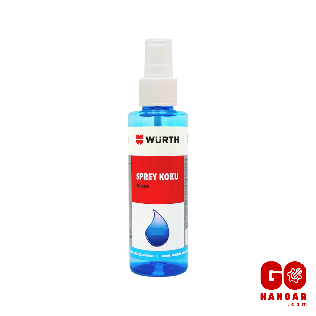 Würth Premium Sprey Araç, Oto ve Oda Kokusu - Okyanus (Ocean) Ferahlığı (150ml)