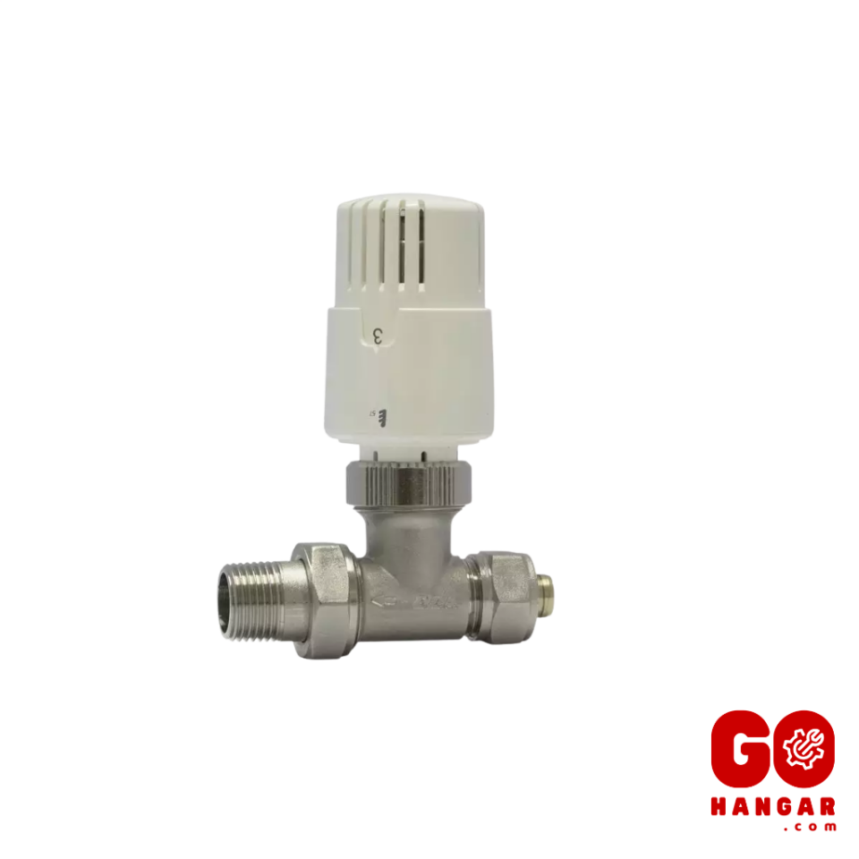 eca trv4 termostatik düz pex radyatör vanası valfi