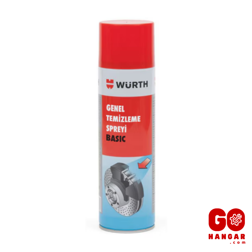 würth genel temizleme spreyi fren balata spreyi